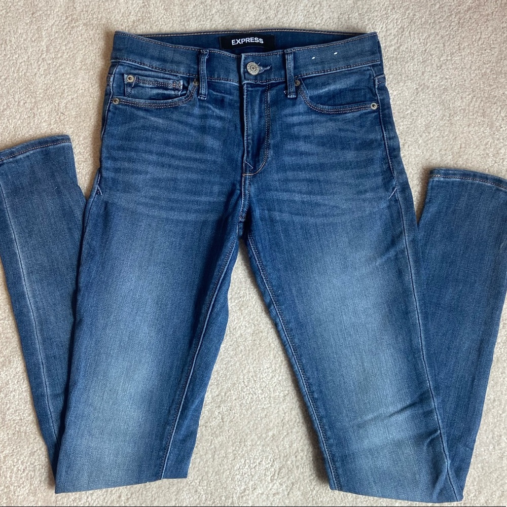 Express Mid-Rise Jean Legging
